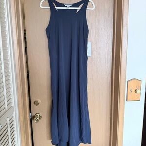 Athleta Navy Blue Presidio Maxi Dress XS